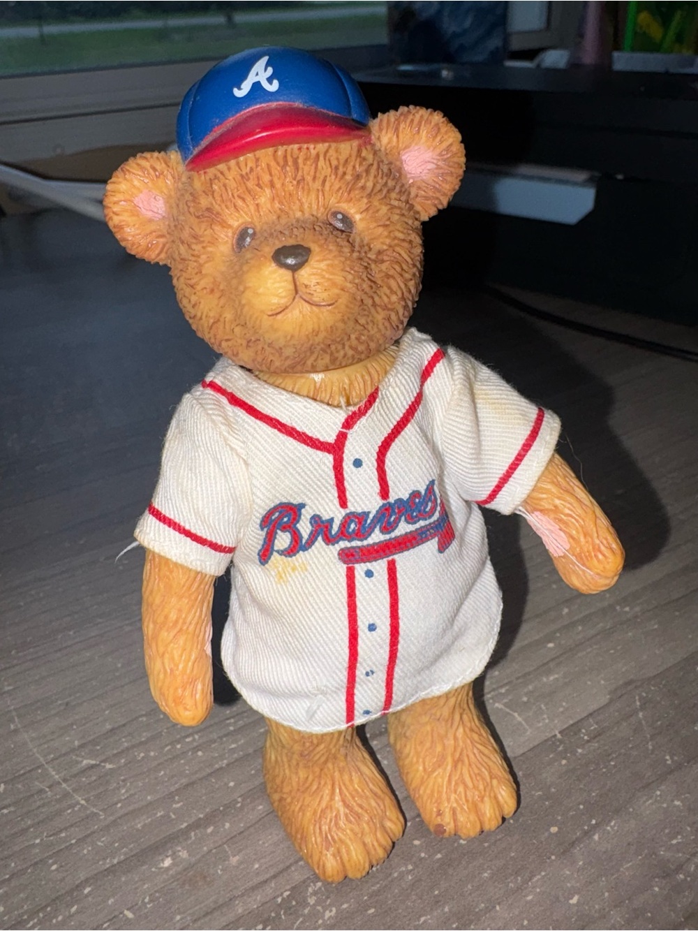 Vintage Russ 1994 Atlanta Braves Collectible Teddy Bear